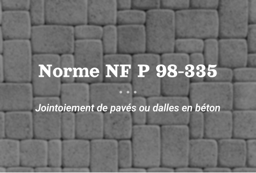 NF P 98-335